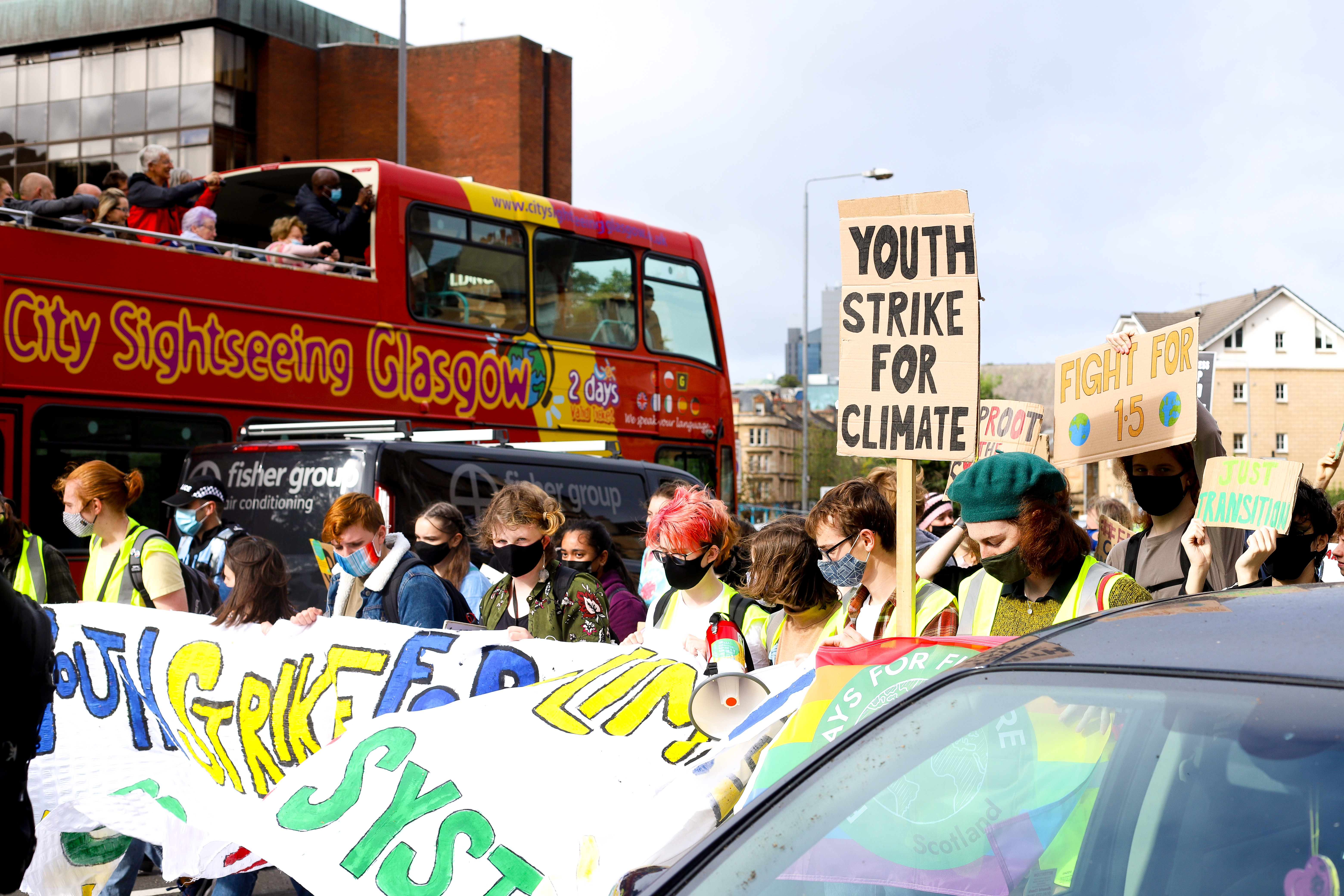Climate strike march - Glasgow - 24 September 2021