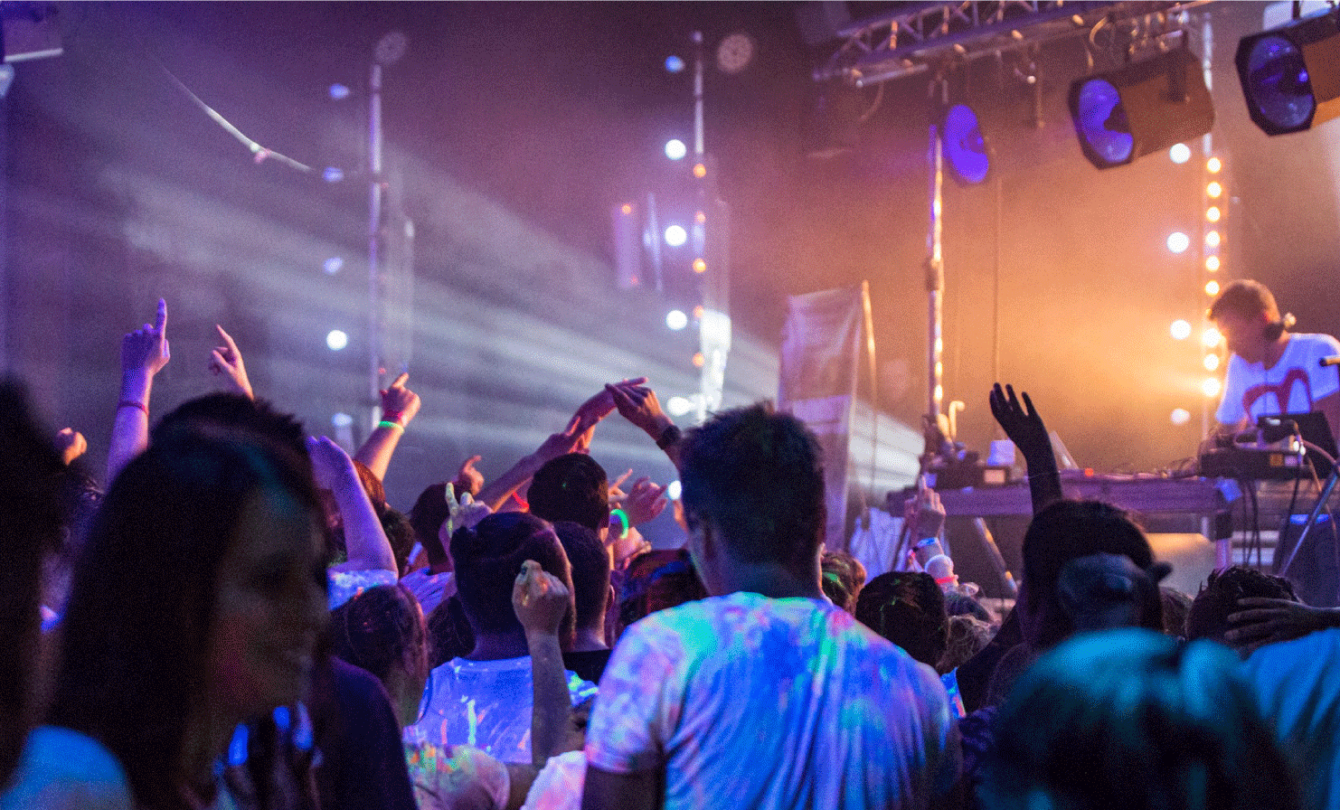 UV Paint Party in Vertigo