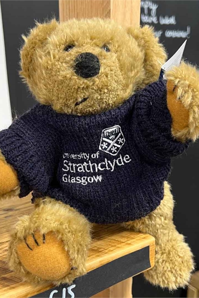 Strathclyde University branded teddy bear