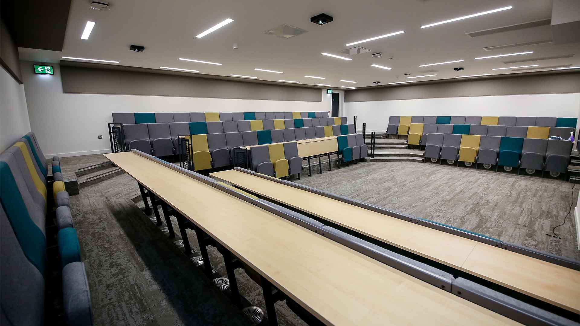 An empty lecture theatre