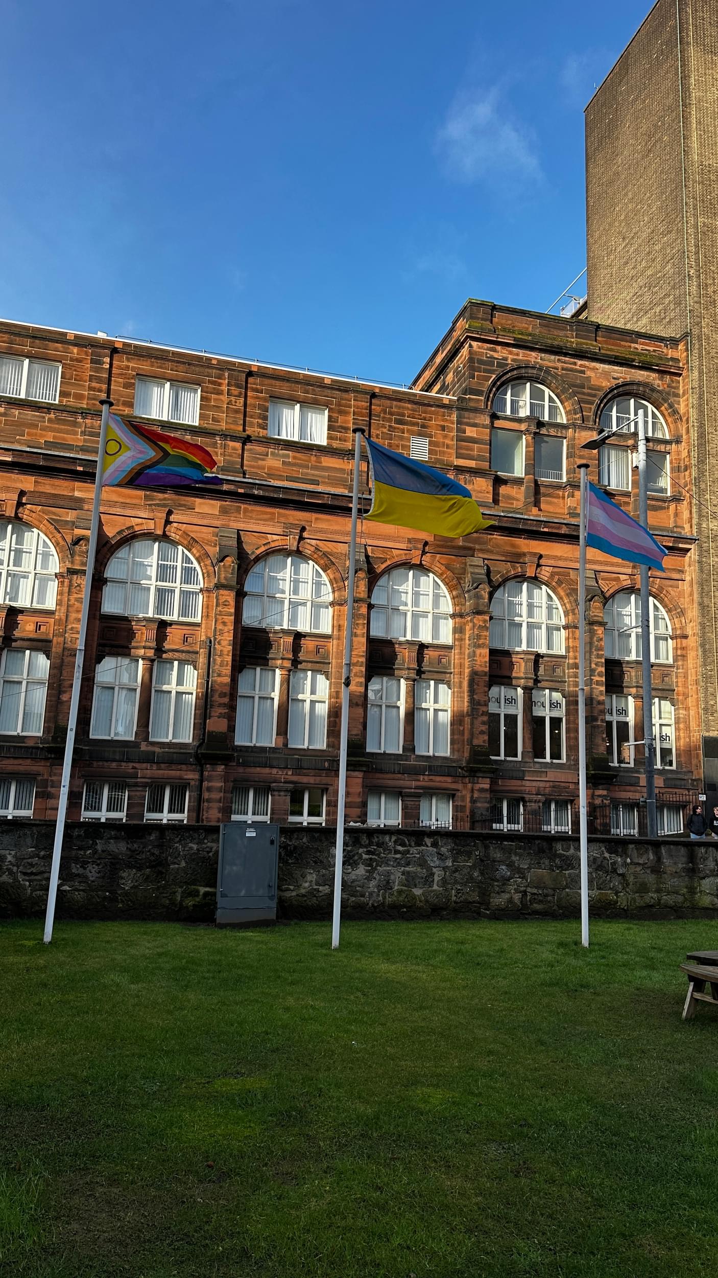 We are thrilled to announce the launch of Strath Union’s Trans Health and Wellbeing Fund, a Student Experience Committee supported initiative – which will give trans^ and non-binary Strathclyde students access to mini-grants of to up £150 each to buy gender affirming items, and an additional £50 for travel costs to appointments.