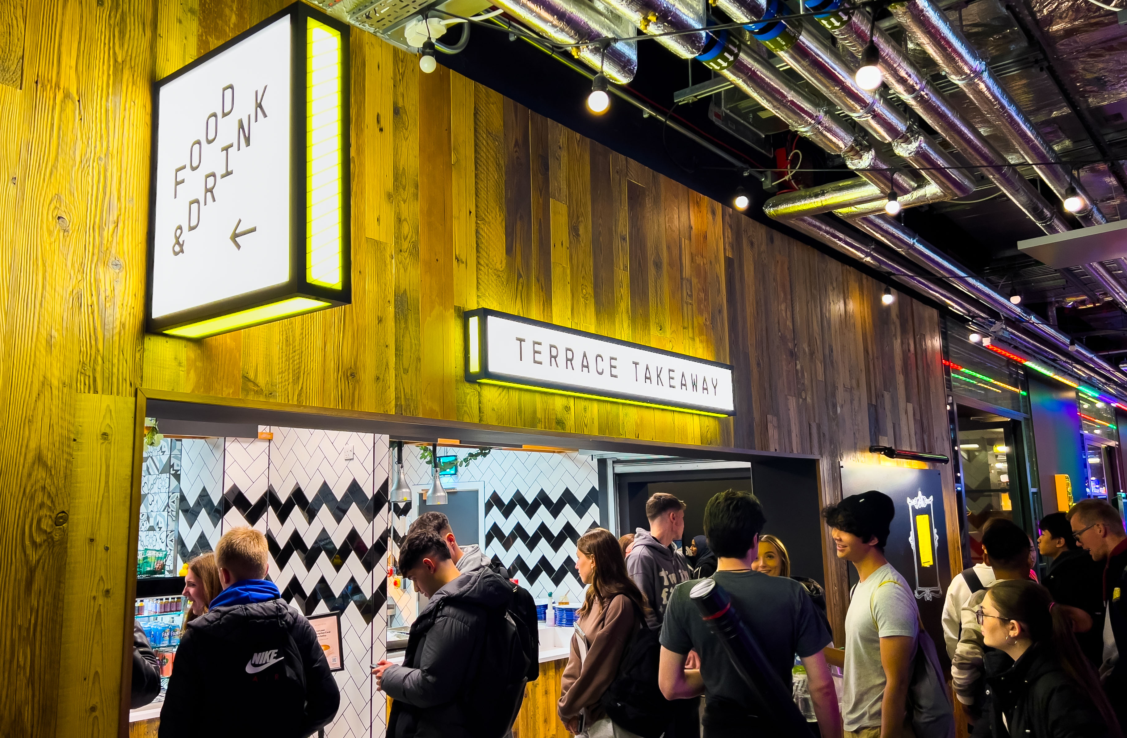 view outside terrace takeaway