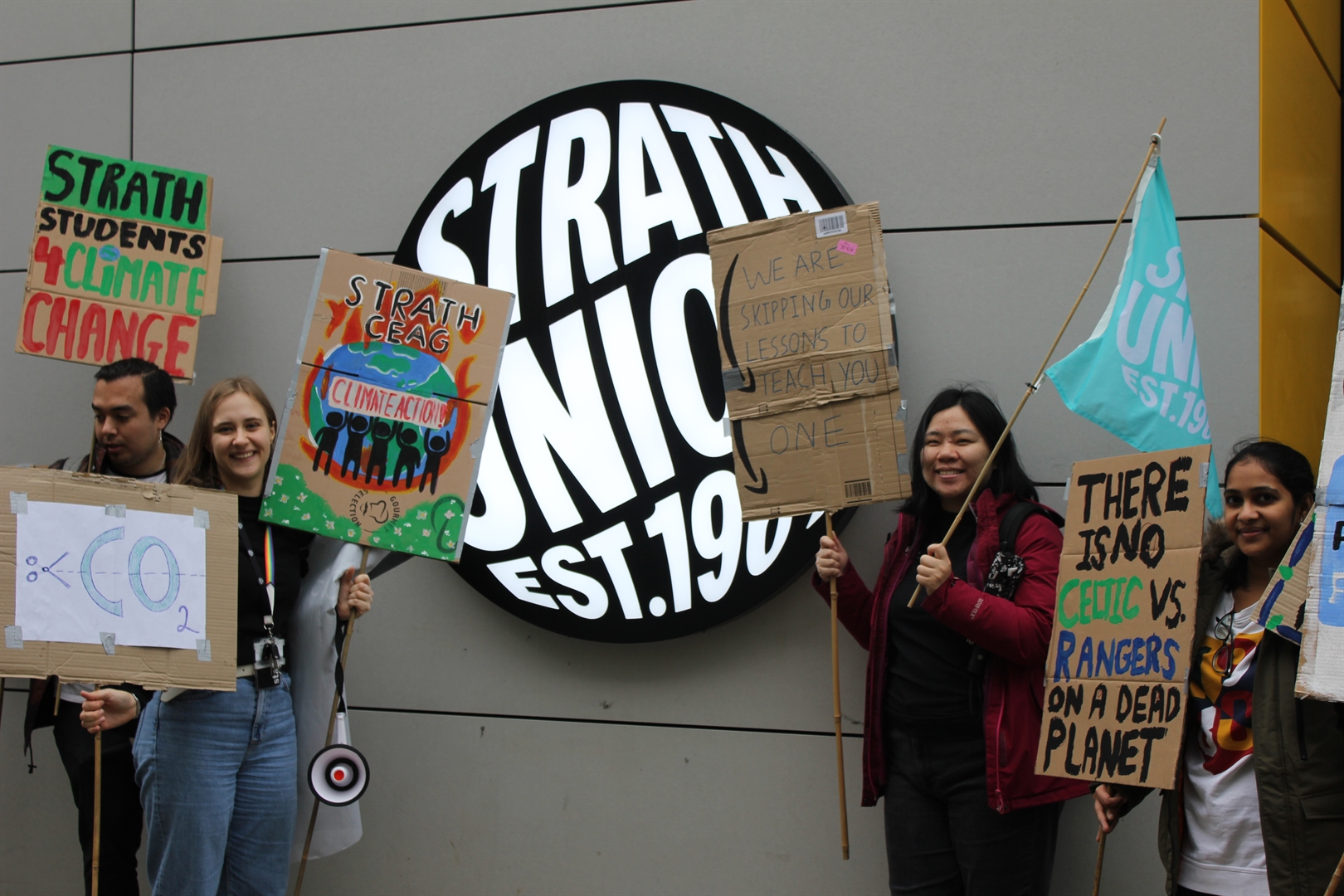 The current campaigns and projects that the Strathclyde Climate Emergency Action Group is running this academic year.
